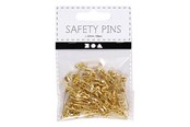 Kreativitet & Hobbyartikler - Creativ Company - Safety pins Gold 100 pcs. - 41136