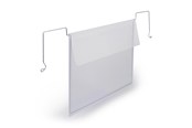 Arkivering & Opbevaring - DURABLE Lagerlomme med wirebeslag og foldeflap A5 tvær PP - 118719