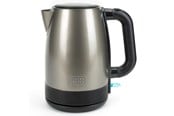 Elkedel - Black & Decker Elkedel Kettle 2200W 1.7L Brushed Stainless Steel - Pantone 10394/black - 2200 W - BXKE2201E