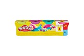 Konstruktionslegetøj - Play-Doh Vibrant 4 Pack Solid 340G - 348-0689