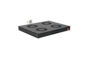 Rack skabe - Roline - rack fan - 4 fans with thermostat - 1U - 26.21.0272