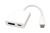 Dockingstation - Roline - docking station - USB-C 3.1 - DP - 12.03.3221