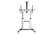 Vægbeslag, AV-Beslag & AV-Møbler - Roline stand - for LCD display - silver - Max 100 kg - recommended for 100" - 17.03.1261