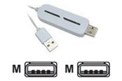 Netværksadapter (netkort, printserver mv.) - Roline USB 2.0 Link Cable - 11.02.9188