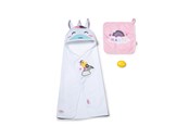 Dukker & Tilbehør - Baby Born Hooded Towel Set - 837573