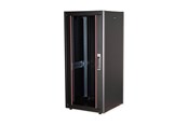 Rack skabe - Roline Basic - rack - glass door 600x600 WxD - 26U - 26.21.0204