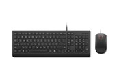Tastatur - Lenovo Essential Wired Combo - Tastatur & Mus sæt - Nordisk - Sort - 4X31R64446