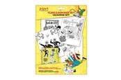 Skrive- og Tegneværktøjer - Euromic PIPPI Coloring set w/6 col. pencils stickers - 163706853