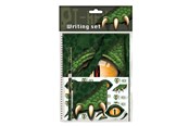 Skoletilbehør - Euromic DINO T-REX writing set w/A5 spiral book - 092406129