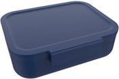 Skoletilbehør - Euromic LUNCH BUDDIES Navy Blue lunch box w/clip÷r - 088908724-21455826