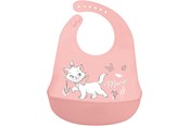 Baby Udstyr - Euromic BABY Toddler 100% silicone Bib Disney Marie - 088628701-07463