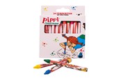 Skrive- og Tegneværktøjer - Euromic 24 crayons packed in box with eurohole 12.5 x 10 x 1.6 cm - 063607724