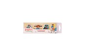 Skrive- og Tegneværktøjer - Euromic 4-pack erasers - 4 shaped erasers packed in acetate box with eurohole (size of box 5.2 x 16 cm) - 063607106