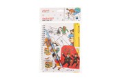 Skrive- og Tegneværktøjer - Euromic PIPPI & Herr NILSSON writing set w/multi-col- pen - 063606128
