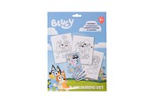 Skrive- og Tegneværktøjer - Euromic BLUEY coloring set w/6 crayons paper envelope - 048206877