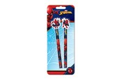 Skoletilbehør - Euromic SPIDERMAN 2-pack pencils w/eraser toppers - 017807002