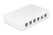 Netværkstilbehør - DeLOCK Keystone Surface Mounted Box 12-Port - 86172