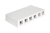 Netværkstilbehør - DeLOCK Keystone Surface Mounted Box - 6 Port - 86227