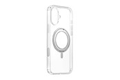 Mobil - Covers & Cases - Baseus SkyRing 360° Magnetic Case with Stand for iPhone 16 - Transparent - P6016100A201-04