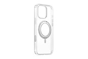 Mobil - Covers & Cases - Baseus Magnetic Case with Stand SkyRing 360° for iPhone 16 Pro - Transparent - P6016100A201-05