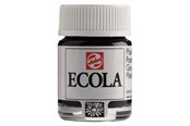 Skrive- og Tegneværktøjer - Bruynzeel - Ecola Poster Paint Bottle 16ml Black 700 - 09167000