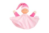 Babylegetøj - Corolle Tidoudou - Pink Cuddle Cloth 17cm - 9000030140