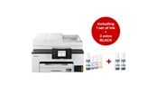 Printer - Canon MAXIFY GX2050 Value Kit + Extra Ink Multifunktion - Farve - Blæk *DEMO* - 6171C023