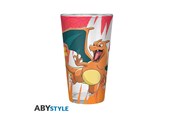 Merchandise - ABYstyle - POKEMON Large Glass Premium Charizard - Glas - ABYVER212