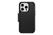 Mobil - Covers & Cases - OtterBox Strada MagSafe Apple iPhone 15 Pro Shadow - black - ProPack - 77-93812