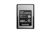 Hukommelseskort - SANDISK PRO-CINEMA CFexpress - 1800MB/s - 480GB - SDCFEA-480G-GN4NN