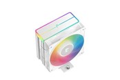 CPU Køler - DeepCool AG400 WH ARGB V2 - CPU Luftkøler - Max 32 dBA - R-AG400-WHAMMN-GJD
