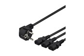 Strømkabel (ekstern) - Deltaco Power Cable - 3 m - DEL-109I