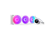 CPU Køler - NZXT Kraken Plus 360 RGB White - CPU Vandkøling - RL-KR360-W2