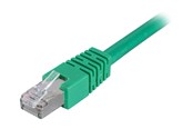 Netværkskabel - Deltaco LAN CAT 6 - F/UTP - Grøn - 1m - STP-611G