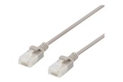 Netværkskabel - Deltaco patch cable - 1 m - grey - Grå - 1m - UUTP-1020