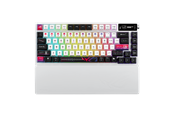 Tastatur - ASUS ROG Azoth X 75% Wireless DIY Custom RGB - Gaming Tastatur - Uden Numpad - Nordisk - Hvid - 90MP044F-BKNA30