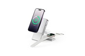 Mobil - Adaptere & Opladere - ALOGIC Matrix+ 3-in-1 Magnetic Charging Dock - MSPBDDAWCWH-G