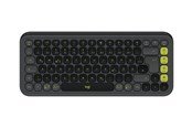 Tastatur - Logitech POP Icon Keys - Tastatur - Tysk - Grå - 920-013059
