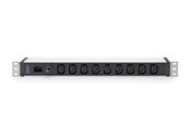 Strømkabel (ekstern) - DIGITUS 9-Port - 1U - Aluminum PDU - DN-95429