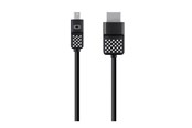 Skærmkabel - Belkin adapter cable - DisplayPort / HDMI - 1.8 m - F2CD080BT06