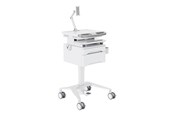 Vægbeslag, AV-Beslag & AV-Møbler - Multibrackets M Basic cart - for tablet / keyboard / mouse / notebook - with drawer - white silver - Max 7.5 kg - recommended for - 7350105219634