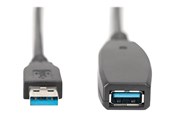 USB kabel - DIGITUS USB 3.0 Active Extension Cable - 10m - DA-73105
