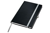 Blokke, Formularer & Notesbøger - Leitz Style notesbog A5 kvadreret med hardcover, sort - 44861094