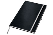 Blokke, Formularer & Notesbøger - Leitz Style notesbog A4 linjeret med hardcover, sort - 44751094