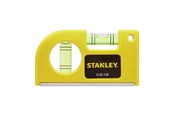 Måleværktøj - Stanley 0-42-130 Pocket Spirit Level 85 x 47mm with Magnet - 0-42-130