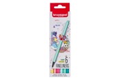 Kreativt Legetøj - Bruynzeel Fineliner Set Light 6 Colors - 60241306