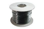 Netværkskabel - DIGITUS Flat Telephone Installation Cable - 100m - Sort - 100 meter - AK-460702-100-S