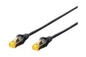 Netværkskabel - DIGITUS patch cable - 3 m - black - Sort - 3m - DK-1644-A-030/BL