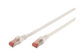 Netværkskabel - DIGITUS CAT 6 S-FTP Patch Cord - 10m - Hvid - 10m - DK-1644-100/WH