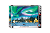 Puslespil - Eurographic Northern Lights - Yellowknife Smart Cut(1000) - 709-6000-5435